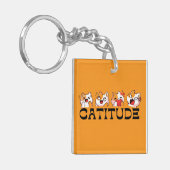 Catitude Memories – Meow Mood Keychain 🐾 (Voorkant Links)
