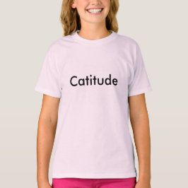 Catitude Quote Mannen T-shirt