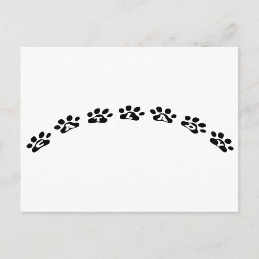 Catlady Briefkaart (Voorkant)