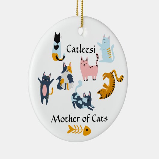 Catleesi, Kattenmoeder Keramisch Ornament (Rechts)