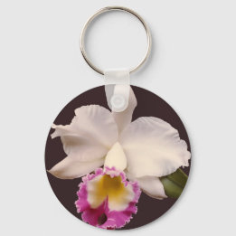 Catleya Orchid Sleutelhanger