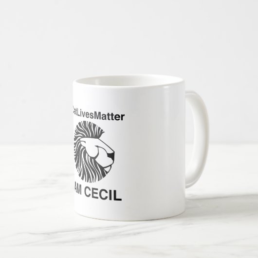 #CatLivesMatter Mok (Voorkant rechts)