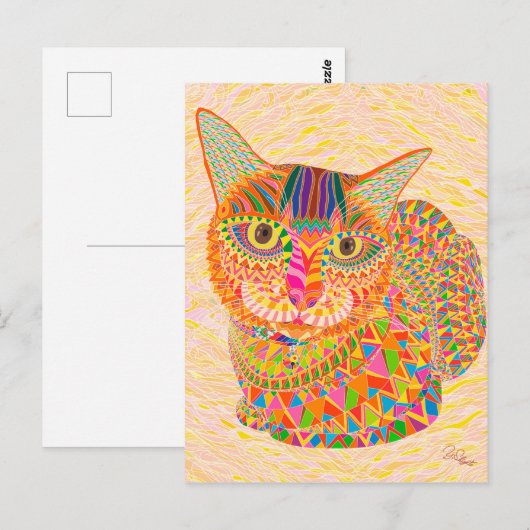 Catloaf Briefkaart (Voorkant / Achterkant)