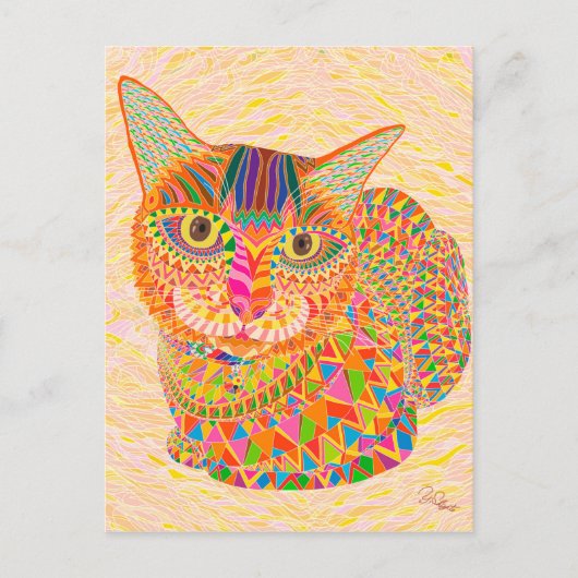 Catloaf Briefkaart (Voorkant)