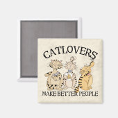 Catlovers Magneet (Voorkant / Achterkant)