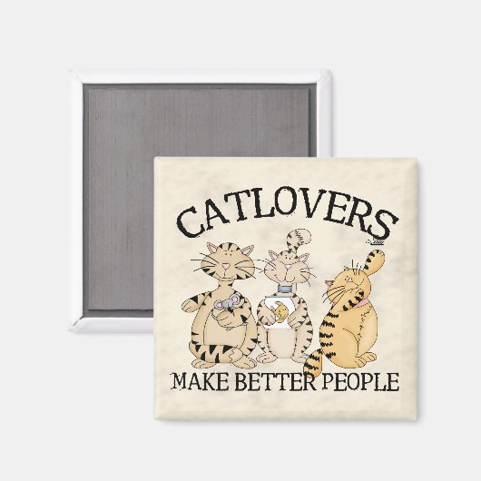 Catlovers Magneet (Voorkant / Achterkant)