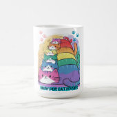 Catlovers stapel katten magische mok (Midden)