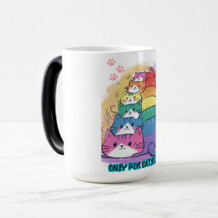 Catlovers stapel katten magische mok