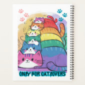 Catlovers stapel katten planner (Achterkant)