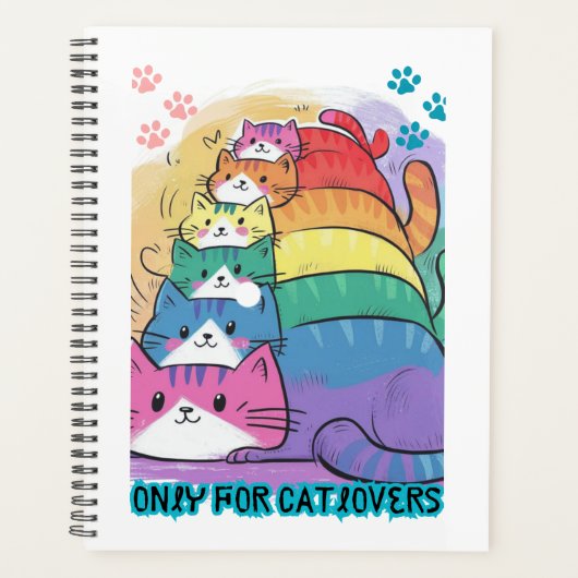 Catlovers stapel katten planner (Voorkant)