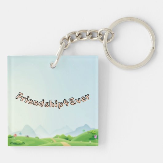 Catly & Friends Sleutelhanger (Achterkant)