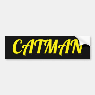 CATMAN BUMPERSTICKER