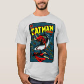 CatMan Comics T-Shirt uit 1940 (Voorkant)