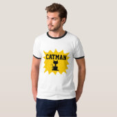 CATMAN Mannen Cat T-Shirts (Voorkant volledig)