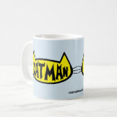 "CATMAN" MENS KATTENLIEFHEBER RETRO LOGO KOFFIEMOK (Voorkant links)