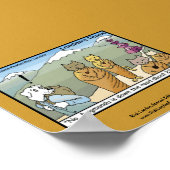 CATmandu & Dogmandu Cartoon Vinyl Fotobehang Poster (Hoek)