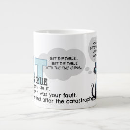 CatMesmer & CatRue | Calm & After Specialty Mug Grote Koffiekop