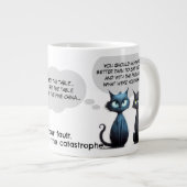 CatMesmer & CatRue | Rustige & Na-specialiteit mok (Voorkant rechts)