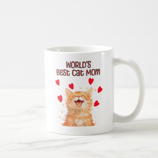 CatMom Mok, grappige-cat, geschenken-voor haar, ka Koffiemok (Rechts)