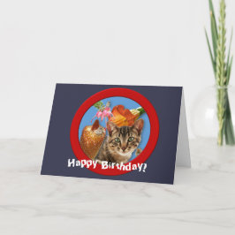 Cat'n Mouse Verjaardag Kaart