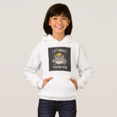 "Catnap Champion" Meisje Pullover Hoodie (Voorkant volledig)