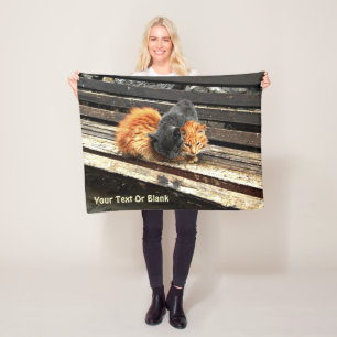 Catnap Cuties Fleece Deken