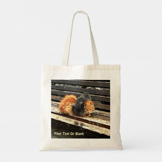 Catnap Cuties Tote Bag (Achterkant)