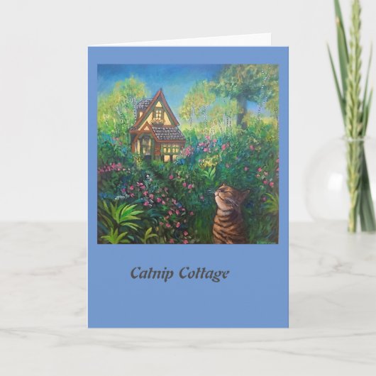 Catnip Cottage Kaart (Voorkant)