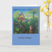 Catnip Cottage Kaart (Gele Bloem)