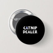 Catnip Er Funny Cat Ronde Button 5,7 Cm (Voorkant /achterkant)