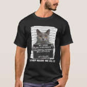 Catnip liet me het grappige T-shirt doen (Voorkant)