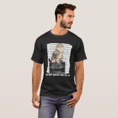 Catnip Made Me Do It  Cat Mugshot Kitten Cattitude T-shirt (Voorkant volledig)