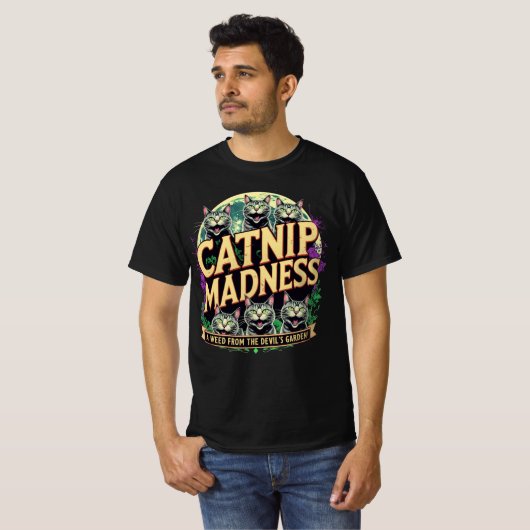Catnip Madness T-shirt (Voorkant volledig)