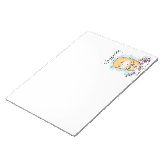 Catnipped Kat Notitieblok (Schuin)