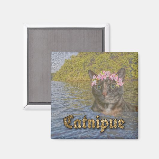 Catnipue magnet (Voorkant / Achterkant)