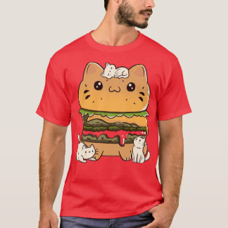 Catnivore Dieet Grappige Kat Rood door Tobe Fonsec T-shirt