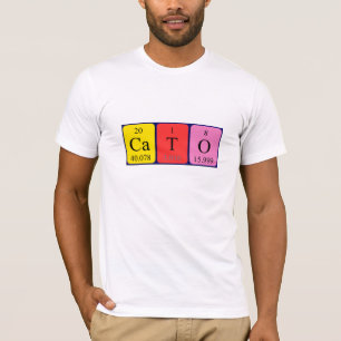 Cato periodiek table name shirt