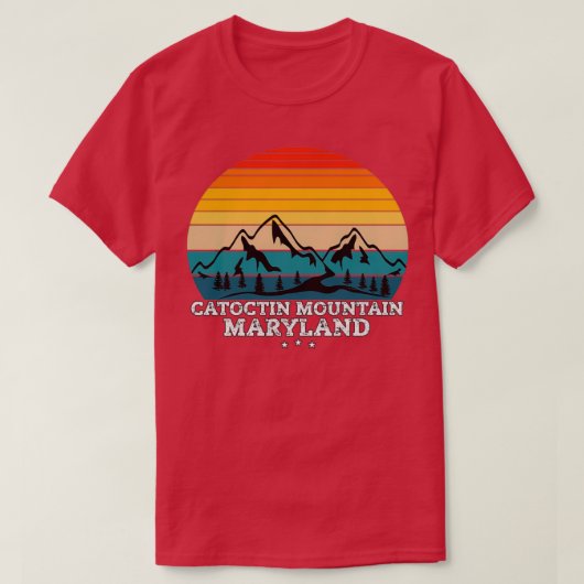 CATOCTIN MOUNTAIN MARYLAND T-SHIRT (Design voorkant)