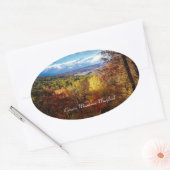 Catoctin Mountains, Maryland Ovale Sticker (Envelop)