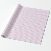 Catoenzuiver Gingham Inpakpapier (Uitgerold)