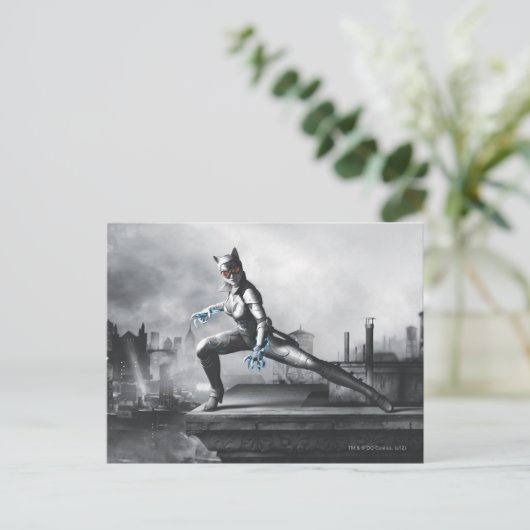 Catoman - Lightning Briefkaart (Staand voorkant)