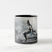 Catoman - Lightning Tweekleurige Koffiemok (Center)