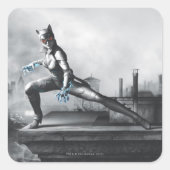 Catoman - Lightning Vierkante Sticker (Voorkant)
