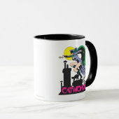 Catoman & Logo roze Mok (Voorkant rechts)