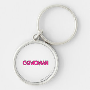 Catoman Logo roze Sleutelhanger