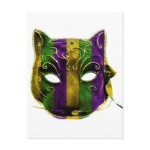 Catoman Mardi Gras Masker