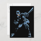 Catoman met Whip Briefkaart (Voorkant / Achterkant)