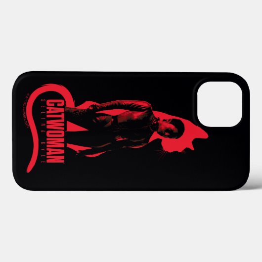 Catoman Selina Kyle Cat Silhouette Case-Mate iPhone Case (Achterkant (horizontaal))