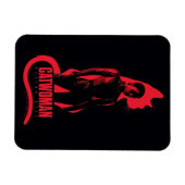 Catoman Selina Kyle Cat Silhouette Magneet (Horizontaal)