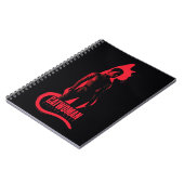 Catoman Selina Kyle Cat Silhouette Notitieboek (Linkerzijde)